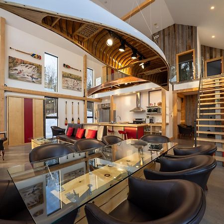 Le Baluchon Eco-Villegiature Saint-Paulin Buitenkant foto