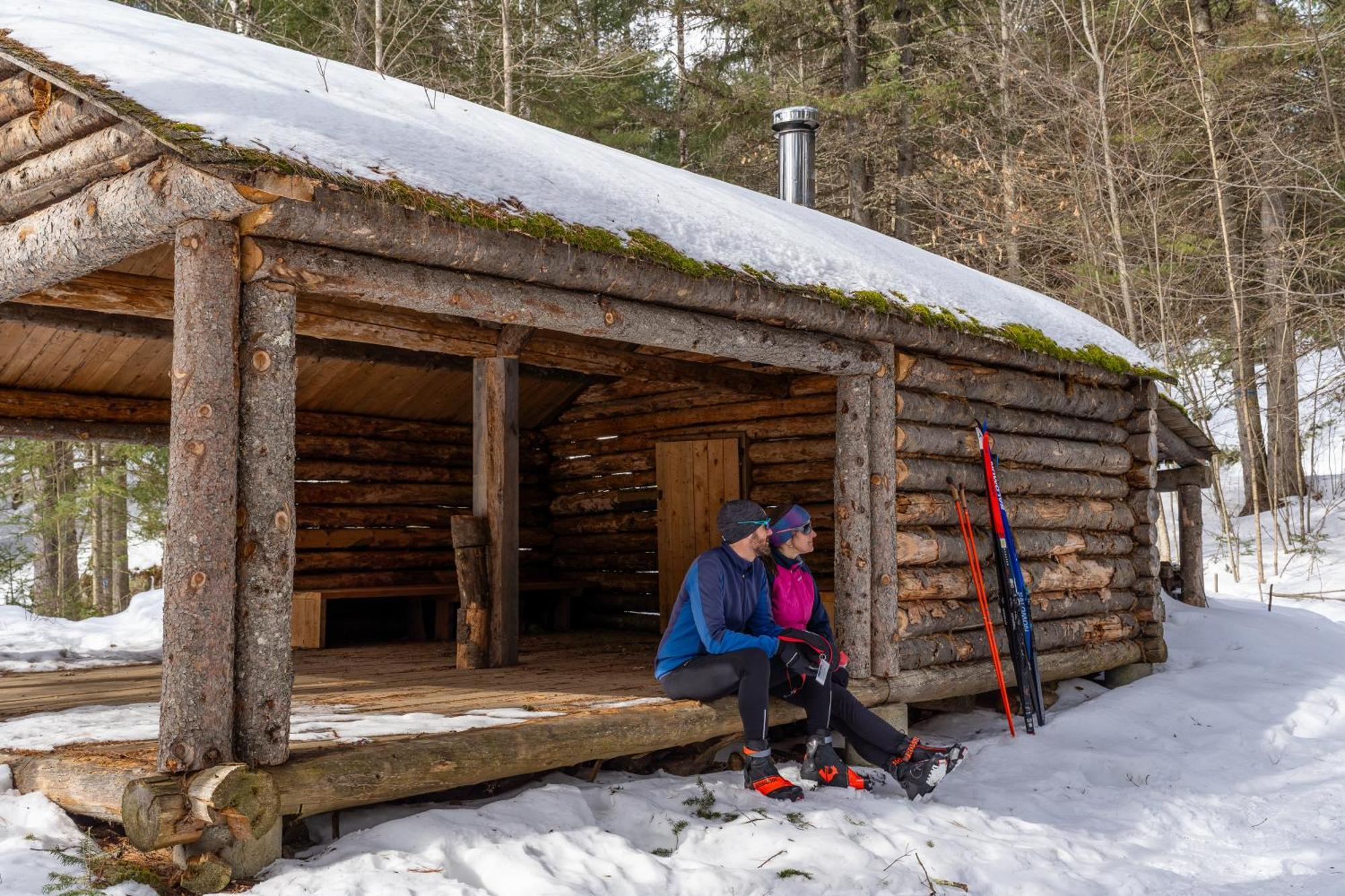 Le Baluchon Eco-Villegiature Saint-Paulin Buitenkant foto