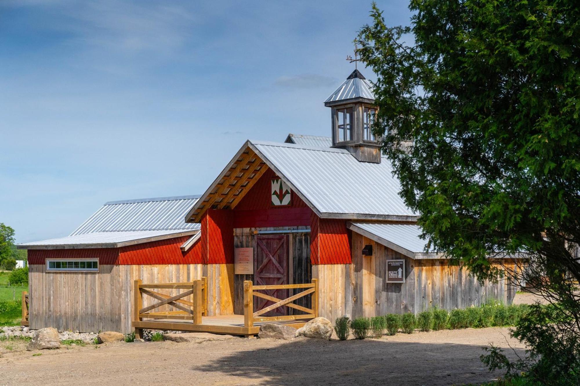 Le Baluchon Eco-Villegiature Saint-Paulin Buitenkant foto